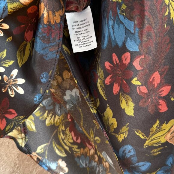 Veronica Beard Gemma Floral Long-Sleeve Maxi Dress - Picture 12 of 12